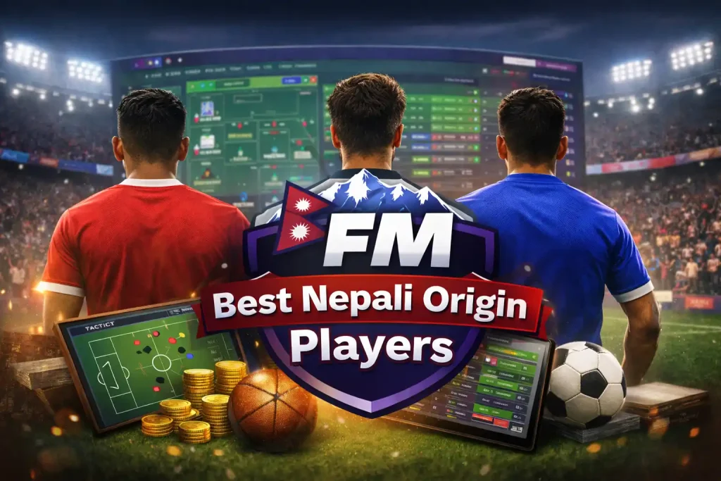 Nepali Origin Players in Football Manager 2024