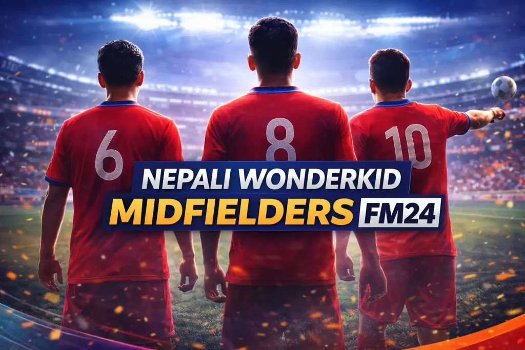 Nepali Wonderkid Midfielders FM24