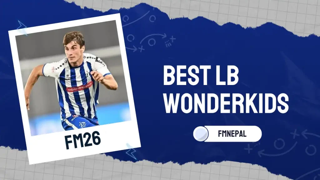 Best FM26 Wonderkid Left Backs LB You Must Sign